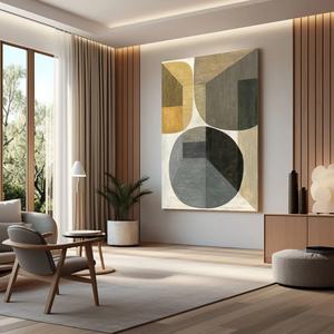 Arte Abstracto Hecho a Mano, Arte de Pared en Lienzo Abstracto Personalizado, Decoración del Hogar, Arte con Textura 3D Moderno para Galería y Hogar - Product Image 6