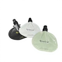 Pochette de voyage personnalisable à bec verseur indépendant, rechargeable, pour sous-conditionnement de lotion, crème pour les yeux et le visage, shampoing, gelée, nouilles, emballage biodégradable
