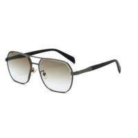 Lunettes de soleil haut de gamme en verre UV400 pour femmes et hommes, idéales pour la conduite, avec montures de marque et verres miroir pour hommes