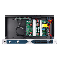 Amplificateur de puissance audio numérique professionnel à deux canaux de classe D 600W*2 de taille 1U