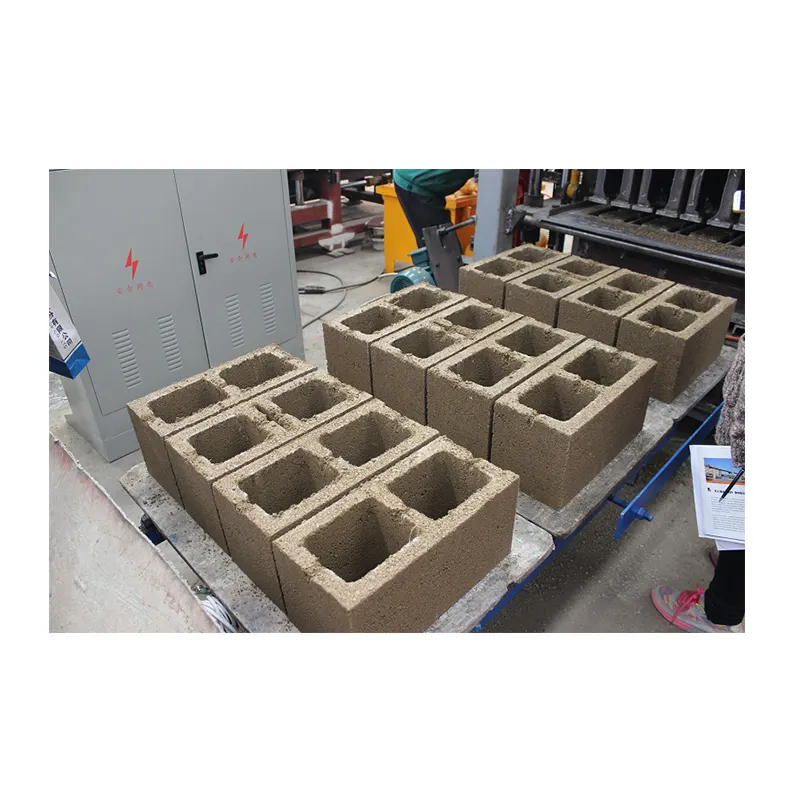 WT6-30 베스트 셀러 벽돌 만들기 기계 작은 벽돌 기계 세미 자동 콘크리트 블록 만들기 기계