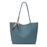 Sacs fourre-tout en PU pour femmes, nouveau style, durables, avec deux poignées, sacs à main décontractés en cuir PU pour le shopping – Vente en gros usine