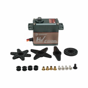 Servo numérique sans noyau DHV823 étanche IP67 18 kg 0,08 s à couple élevé pour voiture de course RC 1/10, semoir, tondeuse à gazon - Product Image 1