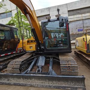 Excavatrice sur chenilles SANY SY75C d'occasion, 7,5 tonnes, modèle 2022, avec moteur, boîte de vitesses, pompe - Matériel pour rapport fourni à la vente - Product Image 4