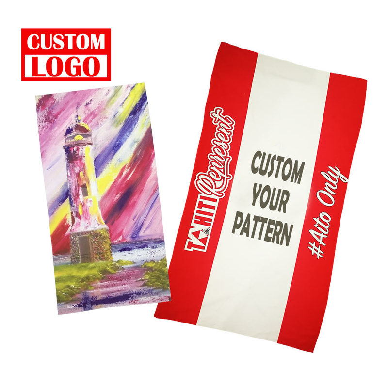 Free Design Custom Promotion Beach Towel