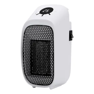 Mini ventilador eléctrico portátil para habitación, calentador de espacio de cerámica PTC, 400W