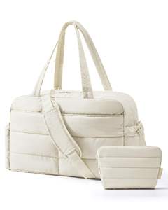 Bolsa de Viaje para Mujer, Apta para TSA, con Diseño de Lados Suaves, Material de Nailon Ultraligero, para Viajes de un Día - Product Image 1