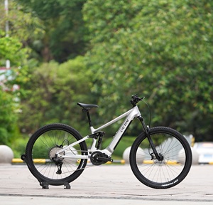 Bicicleta Eléctrica Em6-3rd Mid Drive, Bicicleta de Montaña de Aluminio, 48v 500w M430, Suspensión Completa, Inalámbrica, Em6 (3ra Generación), m6250/12s Inalámbrica+m430/50 - Product Image 3