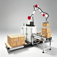 Robot Colaborativo de 6 Ejes con Capacidad de Carga de 25 kg, Cobot para Paletización Automática, Recogida y Colocación, Manejo de Materiales