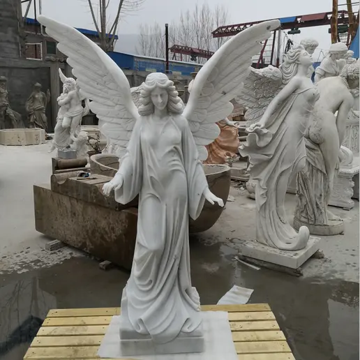 Profesyonel melek kanatları heykeli düşük fiyat ile