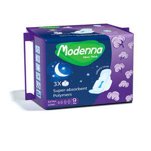 Sinh Thái Thân Thiện Dùng Một Lần Bông Có Cánh Băng Vệ Sinh Cho MD04-2 Thoáng Khí PE Backsheet 330Mm Siêu Thấm Nặng Dòng Chảy - Product Image 2