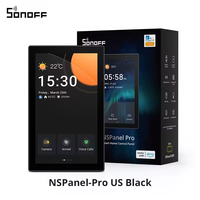 SONOFF NSPanel Pro US, interrupteur mural intelligent, panneau de commande domestique, écran tactile, Wifi, Zigbee, thermostat intelligent, interrupteur d'affichage, compatible avec HA