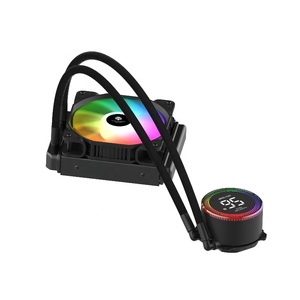 CPU AIO nước mát nước làm mát nước PC nước làm mát hiển thị CPU nhiệt độ chất lỏng làm mát 120mm PWM người hâm mộ - Product Image 5