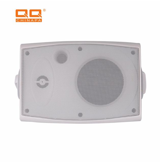 QQCHINAPA Hot-Selling Wall-Mounted Speaker PA System Plastic AC 20W Waterproof 10-Year Warranty