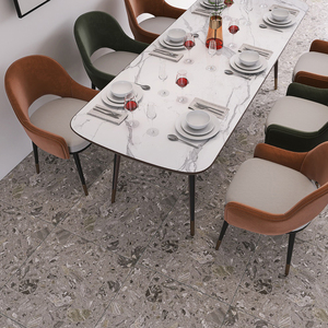 Gạch terrazzo chống sương giá 600x600mm xi măng đánh giá ngoài trời nhìn sứ cho khí hậu lạnh - Product Image 4