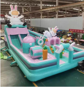 Thế Giới Lớn Nhất Tùy Chỉnh Lâu Đài Bơm Hơi Cho Trẻ Em Người Lớn Trẻ Mới Biết Đi Sân Chơi Công Viên Chủ Đề Lâu Đài Bouncy Trò Chơi Chất Liệu PVC Dễ Dàng - Product Image 6