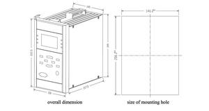 Миниатюрное реле дифференциальной защиты XJ High Power Transformer IEC 61850 для дисплейного устройства управления электросетями, герметичное - Product Image 4