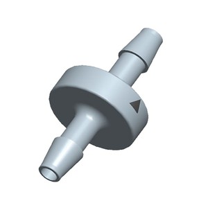 Válvula de Retención de Diafragma Jiyou de Polipropileno de 2 Vías, Válvula de Cierre Unidireccional para Agua, Oxígeno y Aire - Product Image 1