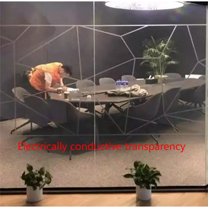 Película de Vidrio Inteligente PDLC Conmutable, Protección de Privacidad Eléctrica, Aislamiento Térmico, Autoadhesiva, Diseño Moderno para Muebles de Edificios - Product Image 2