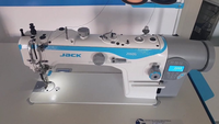Jack Brand New JK-2060G Triple transport composé alimentation marche pied machine pour cuir couture machine à coudre industrielle