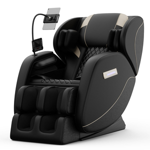 Fauteuil de massage Shiatsu à compression d'air et chauffant, noir, 3D, zéro gravité, OEM/ODM, pour la maison et le bureau, en gros, stock US - Product Image 1