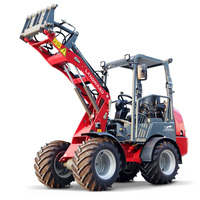 Cargador de motor diésel Epa Kubota, minicargador articulado de alta calidad, precios de cargador de ruedas de granja