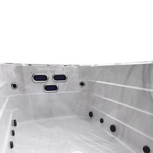 Bain à remous de luxe à double zone avec spa, <span class=keywords><strong>piscine</strong></span> acrylique sans fin de <span class=keywords><strong>5</strong></span>,7 <span class=keywords><strong>m</strong></span> pour extérieur, idéal pour enfants, hôtels, villas et spas, respectueux de l'environnement - Product Image 3