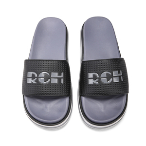 Chất lượng cao siêu mềm tùy chỉnh với logo Slide Dép Bộ nhớ PU gối Dép unisex số lượng lớn hai màu eva dép người đàn ông - Product Image 6