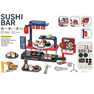 Juego de cocina de juguete para niños al por mayor, juego de cocina, tienda de comida rápida, juego de comida, juguetes de <span class=keywords><strong>sushi</strong></span>, juguetes de pizza, comida de juguete - Product Image 6