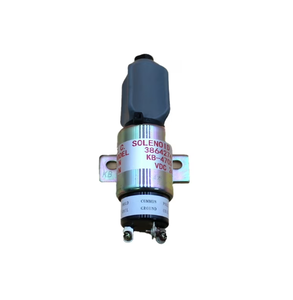 โซลินอยด์วาล์วหยุดเครื่องยนต์ 24V สำหรับรถขุดรุ่น E70B E200B E320 เครื่องยนต์ S6K 6D31 6D14 หมายเลขอะไหล่ 386-4274 - Product Image 2