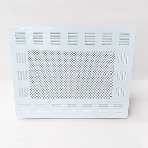 Unidad de filtro de ventilador FFU el sistema de filtro HEPA techo de sala limpia