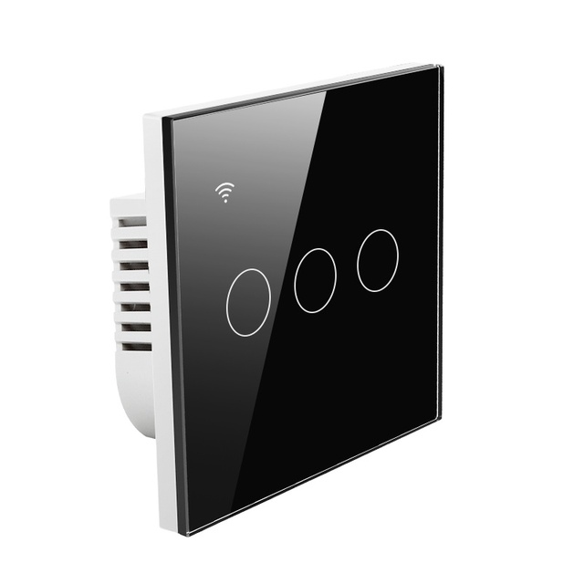 Tuya Smart Home System Iot Wifi Touch Switch In-wall Remote Wall Switch Alexa Switch