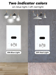 Wholesale Smart Glass Screen Panel <strong>Wall</strong> <strong>Light</strong> <strong>Switch</strong> Infrared Sensor PC Material 10A 90-250V/240V EU/UK/US Wires Wifi - Product Image 4