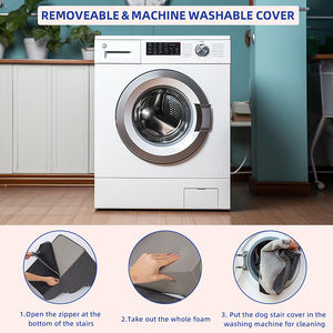 2024 nuevos productos escaleras para perros para meterse en la cama muebles para gatos escaleras plegables para perros escalones para perros - Product Image 6