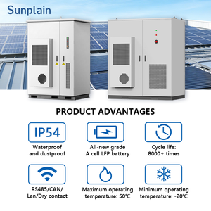 Sistema de Almacenamiento de Energía Industrial y Comercial Todo en Uno de 125kW 241kWh, Gabinete Exterior con Enfriamiento por Aire, Batería de Alto Voltaje LiFePO4 - Product Image 3