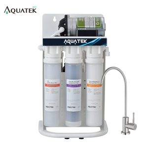 Sistema de Ósmosis Inversa sin Tanque al por Mayor en Línea AQ-500, Sistema de Filtración de Agua de 5 Etapas y 500G, Comercial para Hoteles, 110-240V - Product Image 1