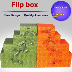 Manufacturer Customized Elegant Simple Gift <b>Box</b> <b>Large</b> Capacity Flip Empty <b>Box</b> 2mm Wholesale Gift Packaging - Product Image 5