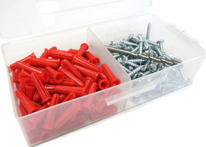 Manufacturer Customization Conical <strong>Anchor</strong> <strong>Kit</strong> With Drill Bit Plastic Screw <strong>Anchors</strong> Set Nylon Drywall <strong>Anchors</strong> Wall Plug Unit - Product Image 3