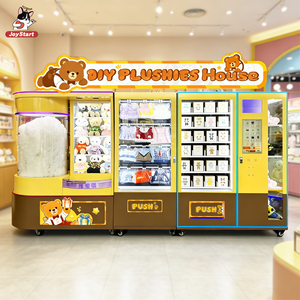 Première machine distributrice de jouets intelligente au monde avec écran tactile, multi-paiements, basée sur le cloud, en libre-service, pour la fabrication de jouets en peluche DIY - Product Image 1