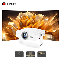 Proyector Nativo 1080P con Enfoque Automático, Android 14, para Interiores y Exteriores, con el Nuevo CPU Allwinner H723 180 °   Proyector de Decodificación 4K con Rotación de 200 Pulgadas