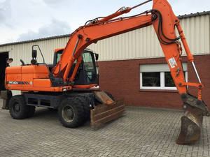 Doosan-excavadora DH140w-7 DH150w, Original, segunda mano - Product Image 2