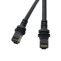 Starlink V3 Kablo Yönlendirici Anten Uydu İnternet Kiti Cat5e %100 Saf Bakır STP Korumalı Koyu Gri PVC Kılıflı Dış Mekan Kablosu