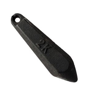 Plombs de pêche en fonte Ambull pour la pêche en haute mer, personnalisables, 5kg, 5.5kg, 6kg, 7kg avec revêtement noir, vente en gros usine - Product Image 5