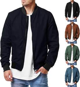 Chaqueta de Béisbol Varsity Personalizada para Hombre, de Alta Calidad, Blanca y Negra, Bordada, con Cuello Alto, Mangas Largas, Casual, Talla XS, Diseño Impreso - Product Image 6