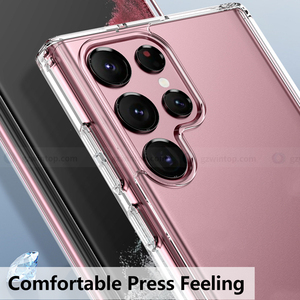 <span class=keywords><strong>Coque</strong></span> <span class=keywords><strong>de</strong></span> téléphone transparente en TPU ultra-fine pour Samsung pour Galaxy S22 S23 S24 S25 S26 Plus <span class=keywords><strong>Coque</strong></span> transparente - Product Image 4