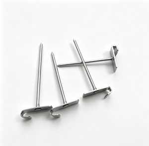 Anclajes de Aislamiento Rectangulares con Cordón, Pernos de Fijación de Aislamiento de Acero Galvanizado para la Construcción de Paredes de Edificios - Product Image 3