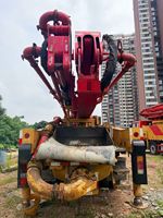 Bomba de hormigón Sany 39m C10 con chasis autónomo 4x2, modelo 2021, para intercambio, bombas de hormigón Sany SY5230THBF 23000kg, lista para exportación