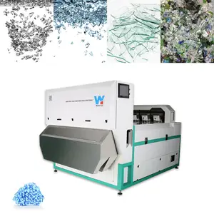 High Capacity Glass Flakes Color Sorter Colorful Glass Color Sorting Machines For Glass Recycling Production Line