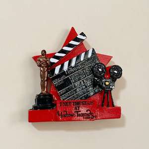 Imán de <span class=keywords><strong>nevera</strong></span> de resina personalizado de alta calidad American Film Awards decoración del hogar imán de <span class=keywords><strong>nevera</strong></span> para recuerdo - Product Image 2