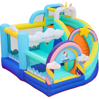 Jeu de château gonflable Offre Spéciale pour enfants maison gonflable fête saut rebondissant et toboggan Combo extérieur